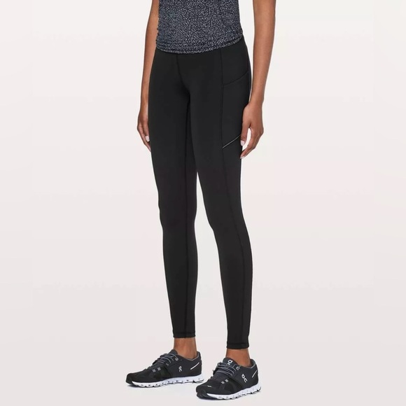 lululemon athletica Pants - Lululemon Speed Up Tight Full In Luxtreme 28” Black Size 12